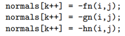 Reverse the normals of litCylinder.cpp by changing their specification in the fillNormalArray()...