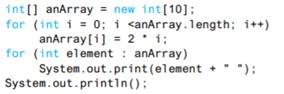 What output will be produced by the following code? What output will be produced by the following...-1