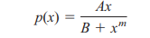 BLOOD PRODUCTION A useful model for the production p(x) of blood cells involves a function of the...