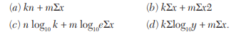 In y = a + bx, S x = 50, S y = 80, S xy = 1030, S x 2 = 750, and n = 10, then a = ¼ , b = ¼ .. The...-1