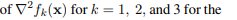 Derive formulas for the evaluation-1