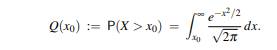 If X ~ N(0,1), then the complementary cumulative distribution function (ccdf) of X is (b) Use the...-1