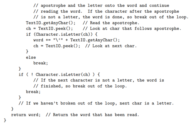 Write a program that will read a text file selected by the user, and will make an alphabetical list...-2