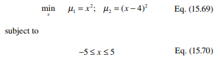 You are given the following biobjective optimization problem. a. Provide the multiobjective problem...