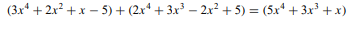 Design, implement, and test a class Poly for polynomials. A polynomial has the form anxn + an-1xn-1...-1