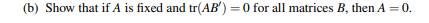 For column vectors x and y, we defined their inner product by This suggests that for r×n matrices A...-5