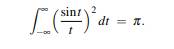 Use the Fourier transform table inside the front cover to show that