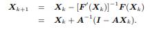 Newton’s method can be used to compute the inverse of a nonsingular n×n matrix A. If we define the...-2