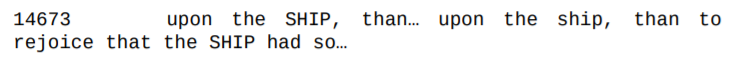 Enhance the concordance Entry function in each of the following ways: (a) In the line that is...-3