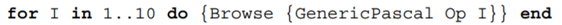 Higher-order programming. Section 1.9 explains how to use higher-order programming to calculate...-2