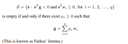 Given column vectors and g, show that the set-2