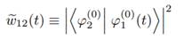 Let a physical system be for t = 0 in the state |?(0) 1 of a twofold degenerate level E(0). At t = 0...-2