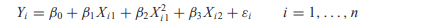 (Calculus needed.) Consider the multiple regression model: where the ei are independent N(0, s2). a....