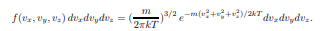 Use the fact that 1-2 kT = 1-2mv 2-x to find the result (6.55).