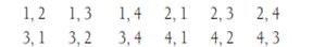 Consider the following population: {1, 2, 3, 4}. For this population the mean is µ = Suppose that a...-2