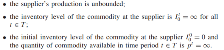 Modify the mathematical model formulation of IRP (6.72)– (6.85) to take into account the following...-1