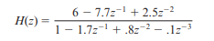 Consider the following linear discrete-time system. Create a MAT-file called prob3_=9.mat that...-1