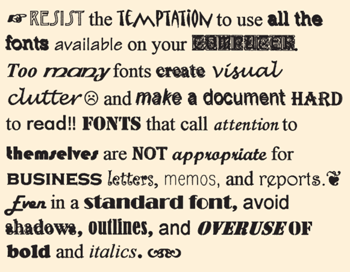 Evaluating Page Designs Use the guidelines in Module 5 to evaluate each of the following page...-3