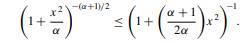 Write an acceptance/rejection algorithm for the t distribution using a Cauchy envelope and bounds...