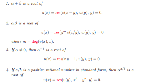 Prove Parts (2), (3), and (4) of Theorem 7.15. Theorem 7.15. Let v(x) and w(x) be polynomials in...