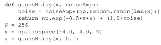 In this exercise, you explore the use of discrete Fourier transforms to filter noisy signals. As a...-1