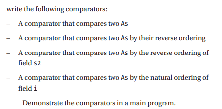 Write a comparator that compares two integers based on their natural ordering but treats all even...-2