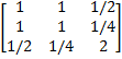 Find, by power method, the larger eigenvalue of the following matrices: Find the largest eigenvalue...-5