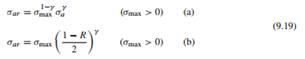 Consider the unnotched specimen data for 2024-T3 aluminum of Tables P9.8 and P9.35. Combine the data...-4