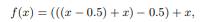 Consider the function Evaluated as indicated (i.e., without any simplification). On your computer,...