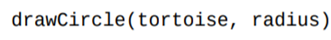 Write a function that uses turtle graphics and a for loop to draw concentric circles with radii 10,...-2