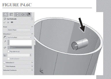 Design a mug as shown in Figure P4.6A.The mug should hold approximately 30 cubic inches (slightly...-3