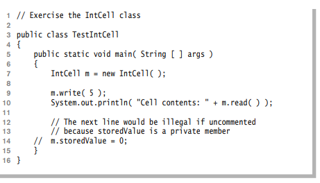 A class provides a single private constructor. Why would this be useful? Suppose that the main...-1