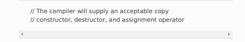 In developing the Distance3 class above, a programmer supplied the comment: Some C programmers are...