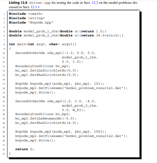 Exercise 12.1 asks you to develop the classes described in Sect. 12.2 and to test these libraries...