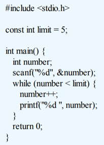 Translate the following C program to Pep/9 assembly language. Translate the following C program to...-1