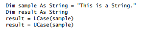 In this lab, you complete a partially written Visual Basic program that includes built-in functions...