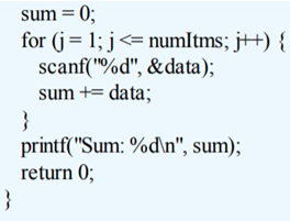 Translate the following C program to Pep/9 assembly language.-2