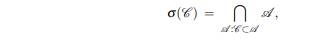 (a) Let Aa be any indexed collection of s-fields. Show that a Aa is also a s-field. (b) Illustrate...-2