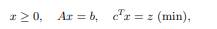 Ph.D. Comprehensive Exam, September 24, 1988, at Stanford. Given a linear program let p denote the...-1