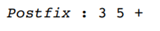 In the chapter, we examined one strategy to evaluate an infix expression—first convert the infix...-3