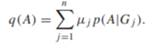 Let p be a probability distribution over a countable state space X and let G1,...,Gn be a collection...-1