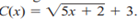 MARGINAL ANALYSIS The total cost of producing x units of a certain commodity is given by Sketch the...