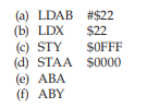 What is the value of the contents of the index register X after the following operations are...-2