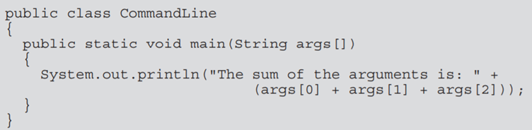 Look at the following program: What will be the output from the following run? Explain your answer...-1