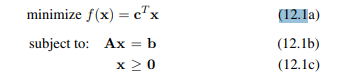 Develop a primal path-following interior-point algorithm for the primal LP problem in Eq. (12.1) in...-2