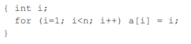 In C, blocks that are not procedures, but have variable declarations, such as: can be allocated an...