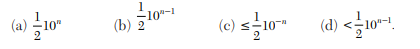 If both the digits of the number 8.6 are correct, then the relative error is ¼ If a number is...-1