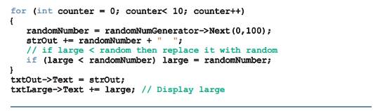 Rewrite the program given in Example 5-11 to find the smallest value instead of the largest....-2