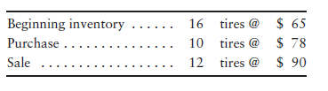 Comparing cost of goods sold in a perpetual system—FIFO, LIFO, and average-cost methods [15–20 min]...