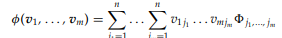 Let V be a finite dimensional vector space, dimV = n. A function of marguments is called a...-3